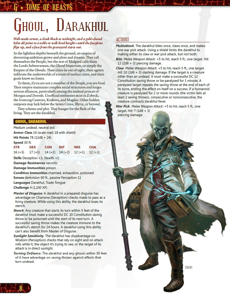 Illustration for article titled Meet Some of the Terrifying New D&D Monsters in the New Tome of Beasts